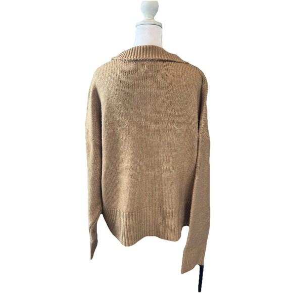 Sonoma Tan Cowl Neck Sweater - Picture 8 of 16
